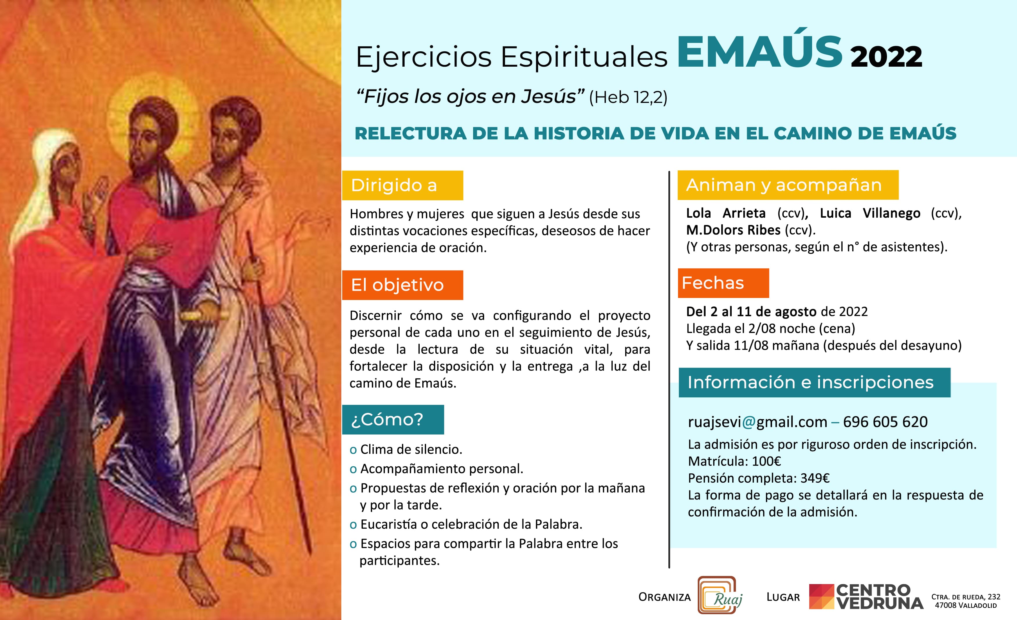 Ejercicios de Emaús 2022